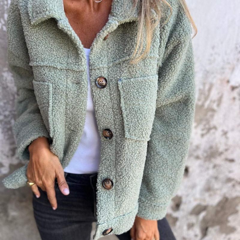 Ariane | Chaqueta suave con botones
