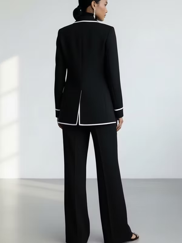 Claudia | Conjunto de Blazer y Pantalón Ancho
