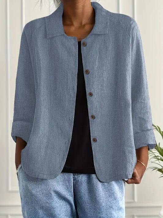 Carmen | Camisa Chaqueta Casual con Botones