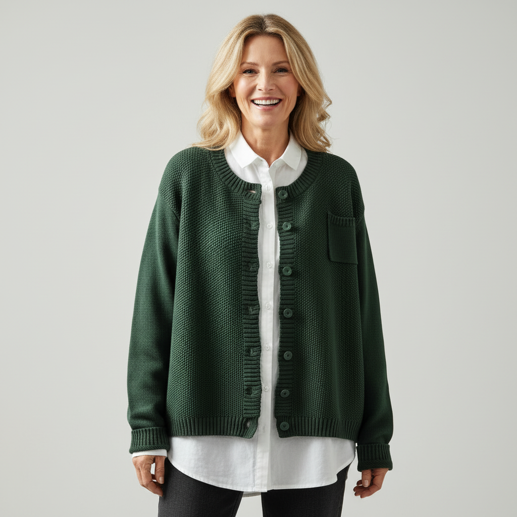 Lavinia | Cárdigan Casual con Botones