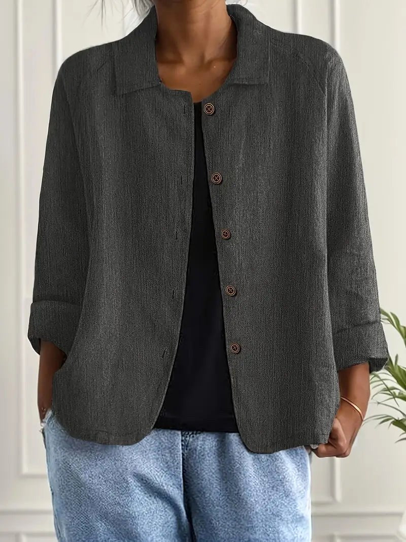 Thelma | Camisa Overshirt Casual con Botones