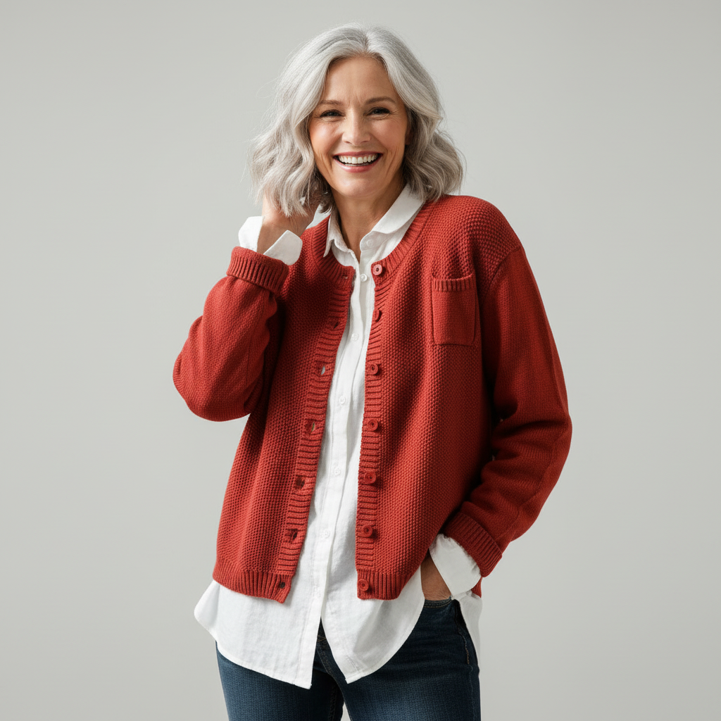 Lavinia | Cárdigan Casual con Botones