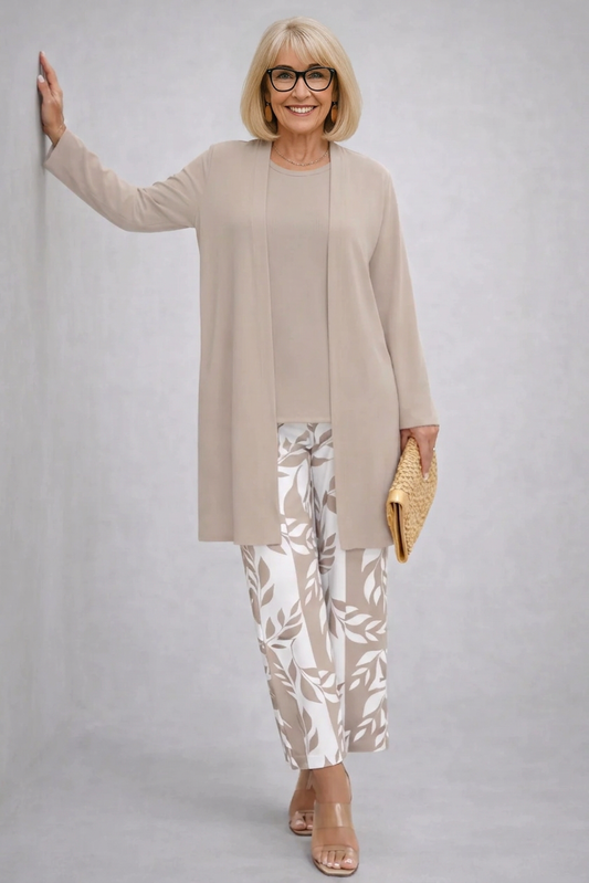 Jeryl | Set de Tres Piezas Elegancia Clásica
