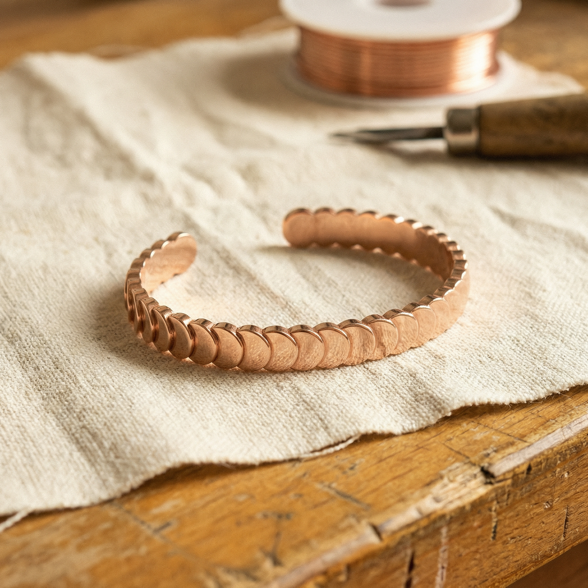 Pulsera de Cobre Tides