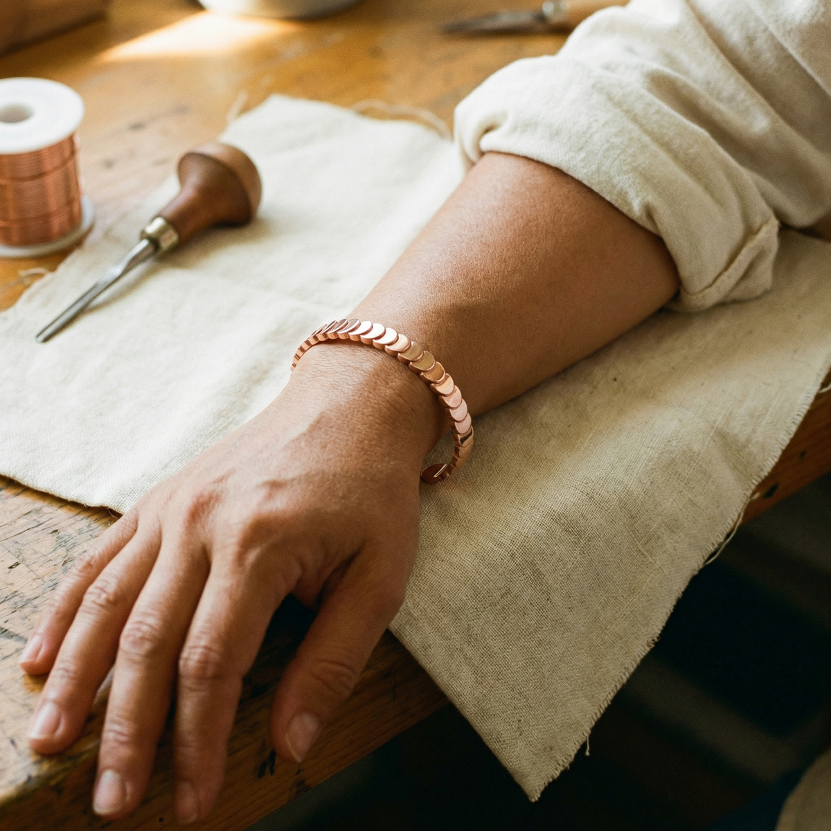 Pulsera de Cobre Tides