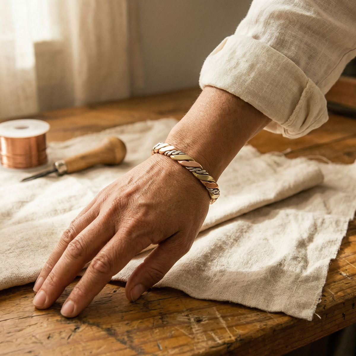 Pulsera de Cobre Flint