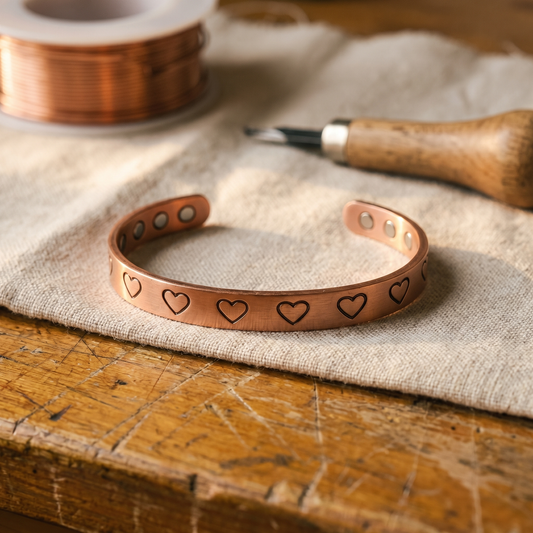 Pulsera de Cobre Arcilla
