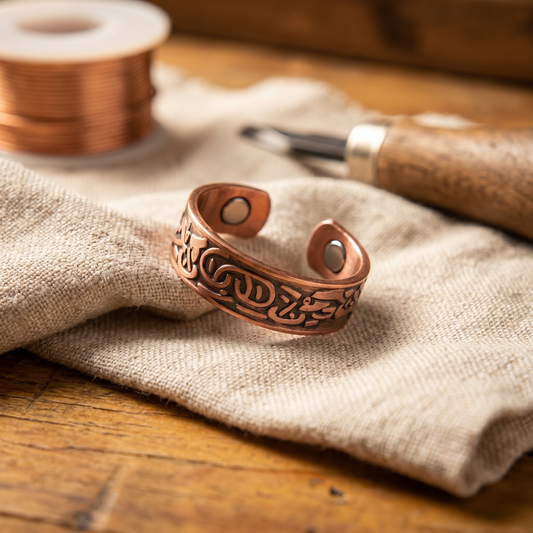 Anillo de Cobre Burr