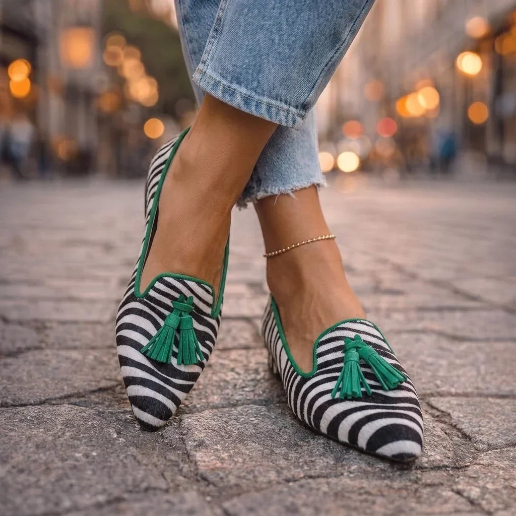 Livia Bailarinas de Punta Oro y Leopardo