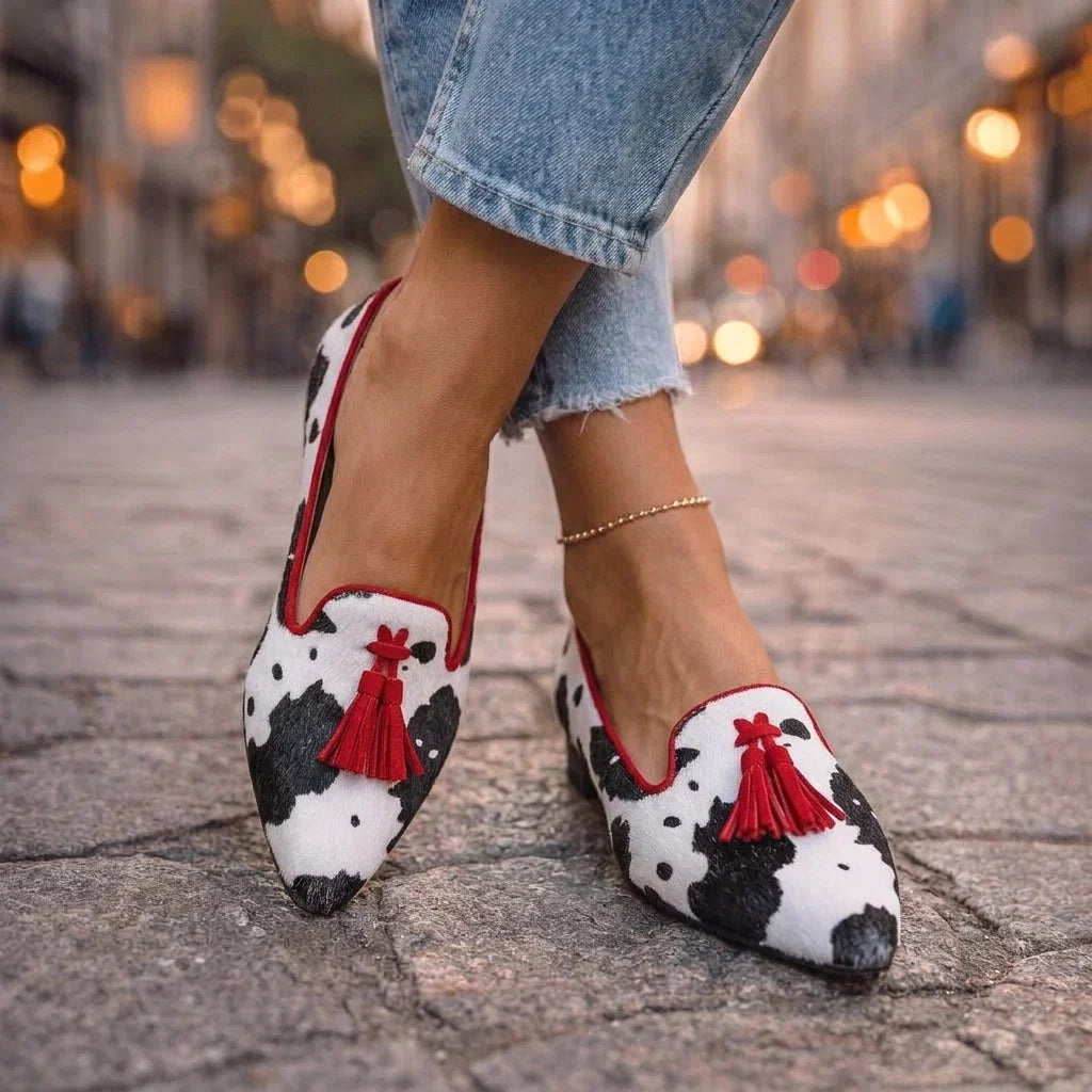 Livia Bailarinas de Punta Oro y Leopardo