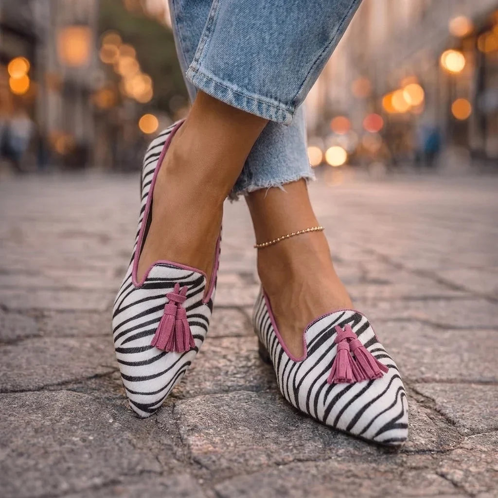 Livia Bailarinas de Punta Oro y Leopardo