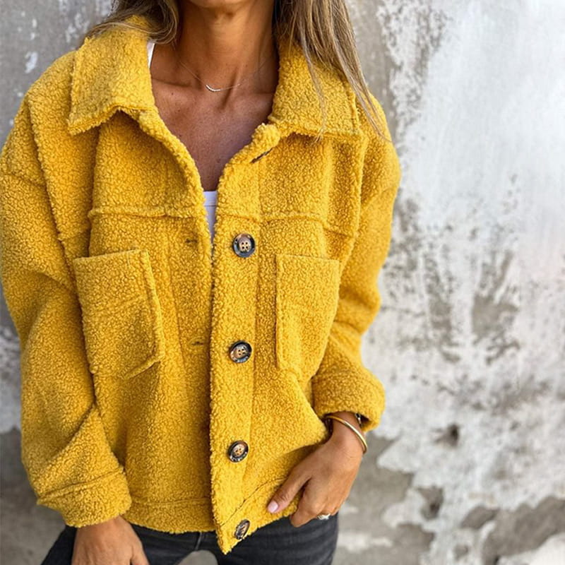 Ariane | Chaqueta suave con botones