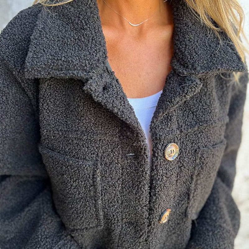 Ariane | Chaqueta suave con botones