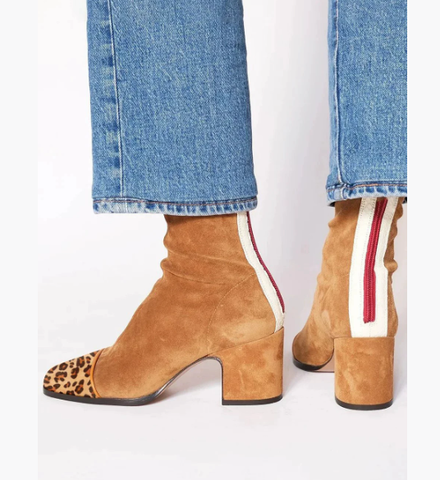 Vivienne™ | Botines Modernos con Detalles Contrastantes