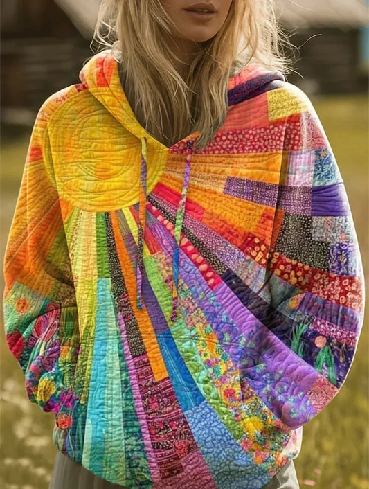 Nola | Sudadera Artística con Parches