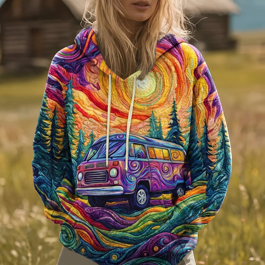 Aria | Sudadera con Capucha Wanderer Brillante