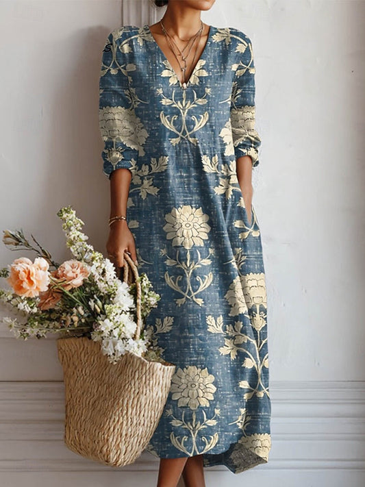 CAMEO™ | VESTIDO LARGO BOHEMIO