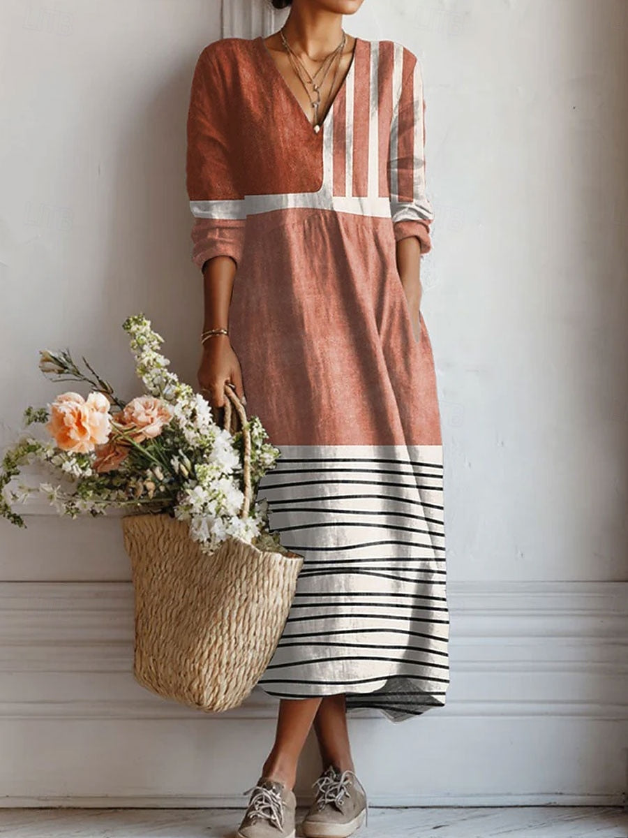 CAYETANA™ | VESTIDO LARGO BOHEMIO
